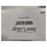 Department 56 "Reindeer Bus Depot" Original Snow Village