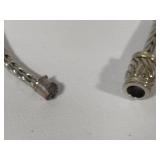 Foxtail Weave Silver Tone Magnetic Close Necklace