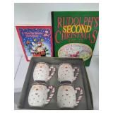 Santa Mugs & Holiday Books