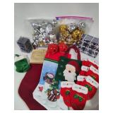 Tons of Jingle Bells, Beads, Stockings & More