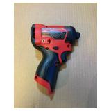 Milwaukee M12 FUEL 1/4in. Hex Impact Driver, Tool Only, Model# 3453-20 BRAND NEW Retail 149.00 25 date code