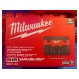 Brand New - in box -Milwaukee M18 Cordless Wet/Dry Vacuum, Tool Only, Model# 0880-2— 2025 DATE CODE-$150 RETAIL