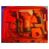 Milwaukee Corded SDS+ Rotary Hammer Kit, 1-1/8in. Chuck, 3.6 Ft./Lbs., 8.0 Amp, 1500 RPM, 5500 BPM, Model# 5268-21- lightly used