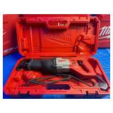Milwaukee SAWZALL Reciprocating Saw, 12 Amp, Model# 6519-31 used - works