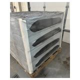 TAMKO Pallet of 12 Bundles of- CoolRidge 14.75 in. x 48 in. Black Polypropylene Ridge Vent with External Baffles Retail value of $1,223.28