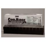 TAMKO Pallet of 12 Bundles of- CoolRidge 14.75 in. x 48 in. Black Polypropylene Ridge Vent with External Baffles Retail value of $1,223.28