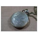 Vintage Look Cowboy Pocket Watch