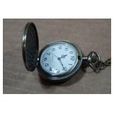 Vintage Look Cowboy Pocket Watch