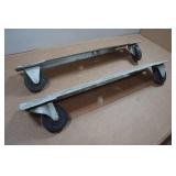 Pair of Caster Plates