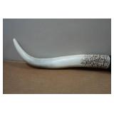 Resin Texas Longhorns - 40"