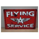 Flying A Service Novelty Metal Sign