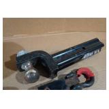 Receiver Hitch, Clevis, and Tow Strap