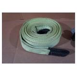 Receiver Hitch, Clevis, and Tow Strap