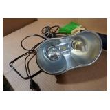 Accessory Lights with Stand, Propane Hose, Broom