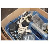 Assorted Wires and Wood Tool Box