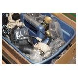 Assorted Wires and Wood Tool Box