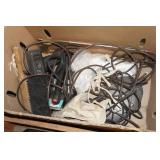 Assorted Wires and Wood Tool Box
