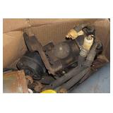 Assorted Automotive - Air Conditioner, Jack Stand, Electric Motor