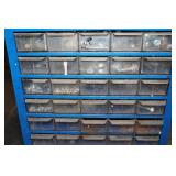 Small Parts Organizer with Contents