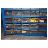 Small Parts Organizer with Contents