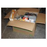 Assorted Wiring and Sandpaper