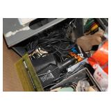 Assorted Wiring and Sandpaper