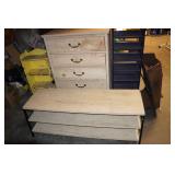 TV Stand, Dresser, Fireplace Flue, Shelves