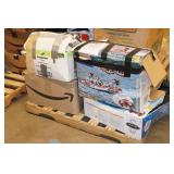 Pallet of Damaged Water Inflatables, Tubes