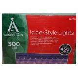 Holiday Wonderland Icicle Style Lights
