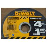 DeWalt 4-1/2" Cut Off Wheels