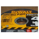 DeWalt 4-1/2" Cut Off Wheels