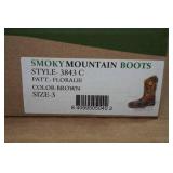 Smoky Mountain Boots - Size 3