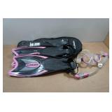 Cressi Fin, Snorkel, and Mask Set