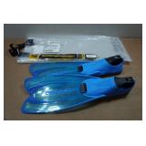 Cressi Agua Snorkel Fins - 37-38
