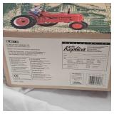 1995 Ertl , As New in Box, 50th Anniversary Farmall H with Cast Iron Farmer and Collector Card, 1945-95 Limited Rare Production