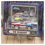 Muscle Machine 1969 Charger, Pro Rodz 1970 Chevy Nova, Ground Pounders, 1970 Couger XR7, as New
