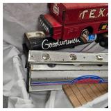 Lot of Semi Tractors and Trailers