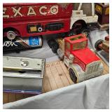 Lot of Semi Tractors and Trailers