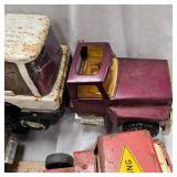 Lot of Semi Tractors and Trailers