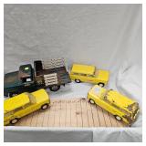 Tonka Farms Farm Truck and 3 Tonka Jeep Cherokees