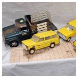 Tonka Farms Farm Truck and 3 Tonka Jeep Cherokees