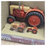 Ertl, 1986, Case 600 1/16 and 1/43 and 1/64