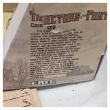 Ertl, 1986, Case 600 1/16 and 1/43 and 1/64