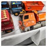 4-Ertl Auto Dump Dumptrucks