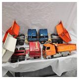 4-Ertl Auto Dump Dumptrucks