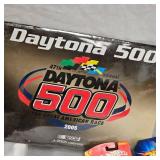 2-2005 Like New Daytona 500 Calendars and 5 Like New Hot Wheels