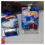 2-2005 Like New Daytona 500 Calendars and 5 Like New Hot Wheels