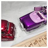 2 Classic Die Cast Vehicles, 1939 Chevy, 1958 Chevy, Like New