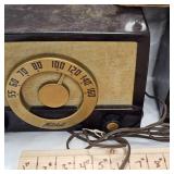 Classic Early 19th Century Mitchell Silvertone Working a.m. radio, Great Sound,  and a Zenith Radio