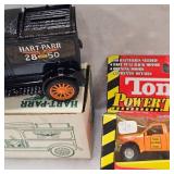 1913 Hart Parr Coin Bank and Tonka Power Trucks